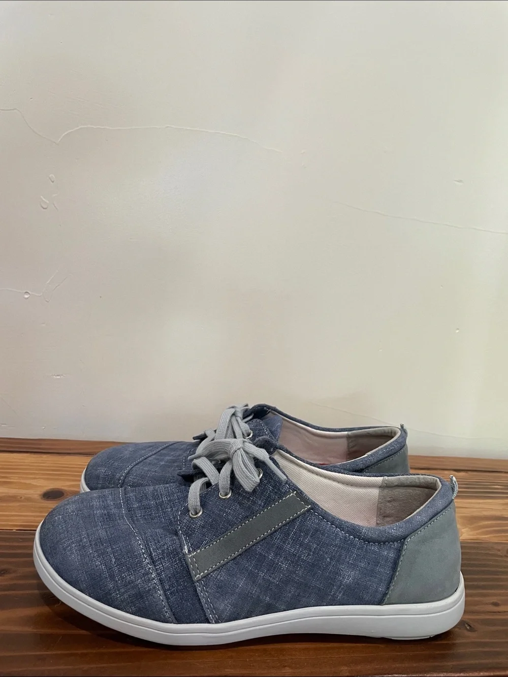 SAS Marnie Orthopedic Sneakers Shoe Women’s 9W Leather Comfort Blue Jay/ Nubuck